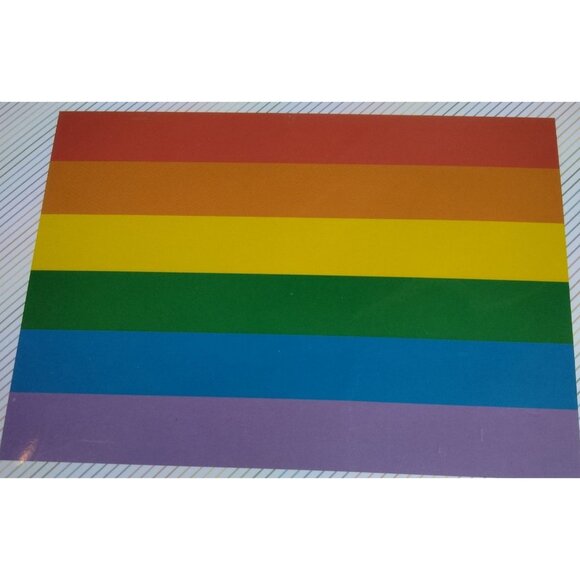 Gay Pride Flag Rainbow LGBTQ Inclusive 3 x 5 foot - Picture 1 of 4
